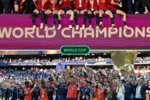 从2023到2026，西班牙成首个男女足连续夺世界杯冠军的国家